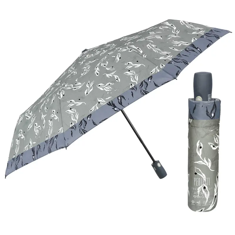 Ombrello Apri e Chiudi Fiore Astratto