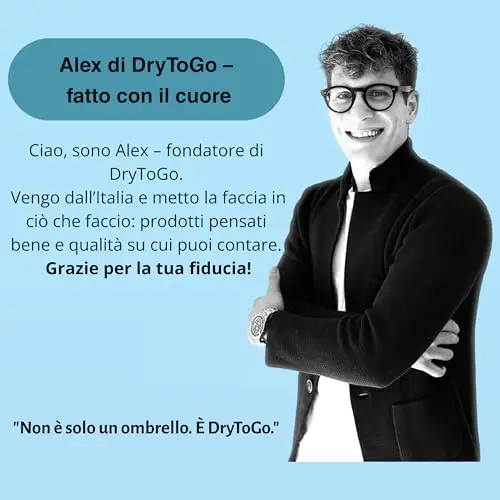 Ombrello pieghevole I apertura e chiusura automatica I resistente al vento, impermeabile e compatto I ombrello da miniatura 3