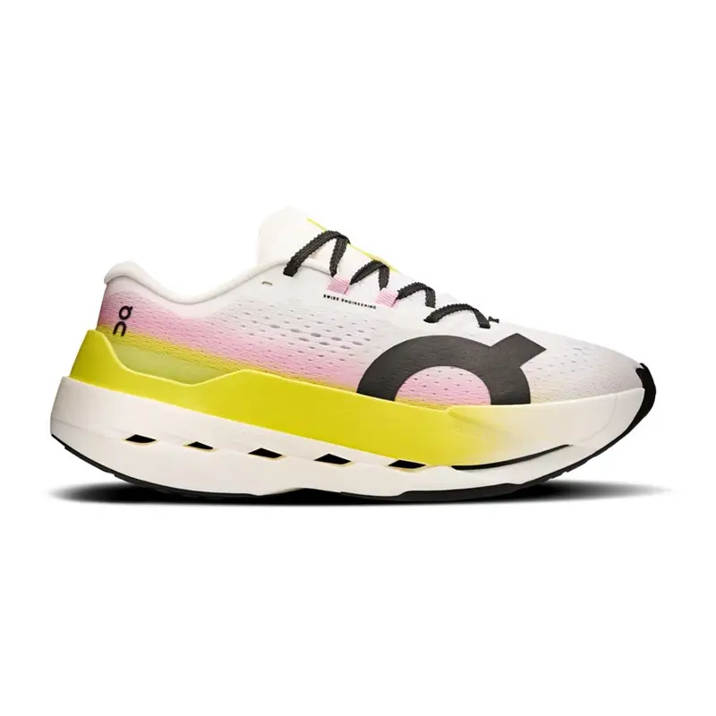 Cloudboom Max Bianco Giallo Rosa - Scarpe Running Donna EUR 38 / US 7