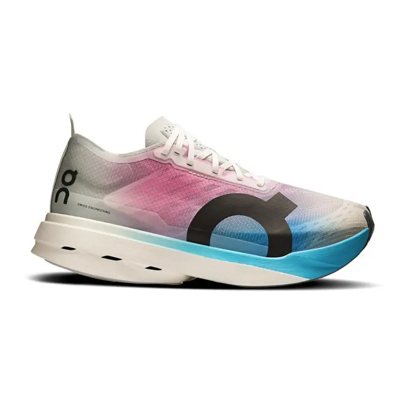 Cloudboom Strike Bianco Rosa Azzurro - Scarpe Running Donna EUR 39 / US 8