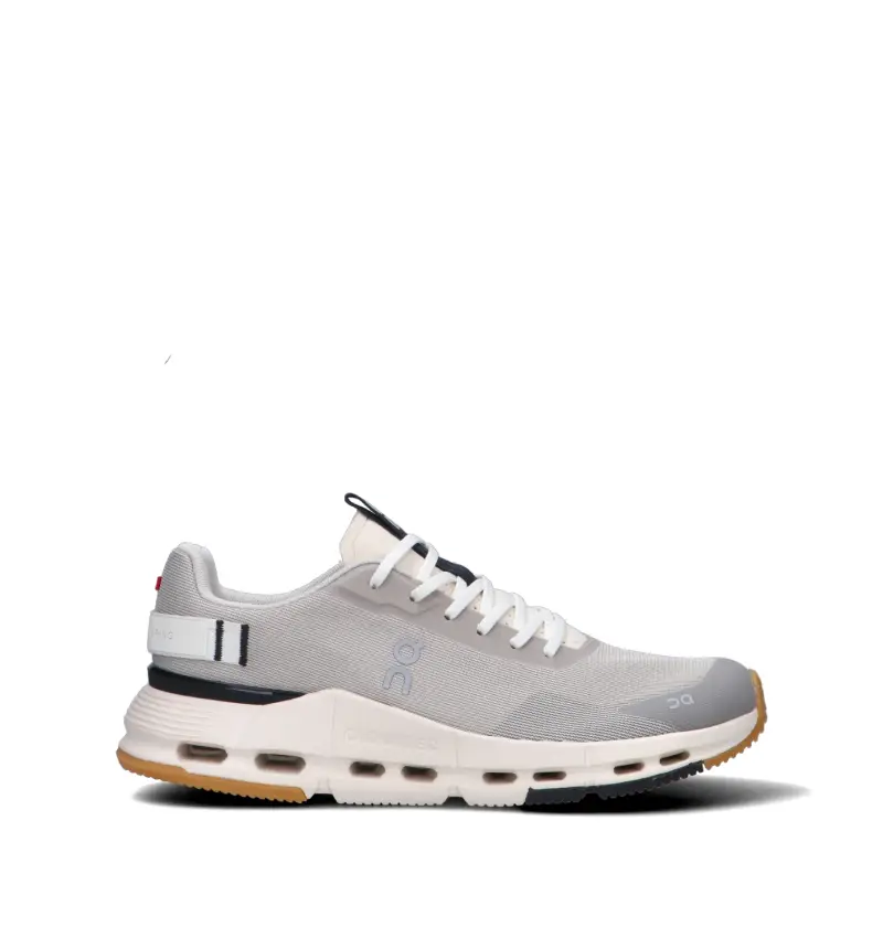 On Sneakers running uomo grigie in tessuto CLOUDNOVA FOMR 2