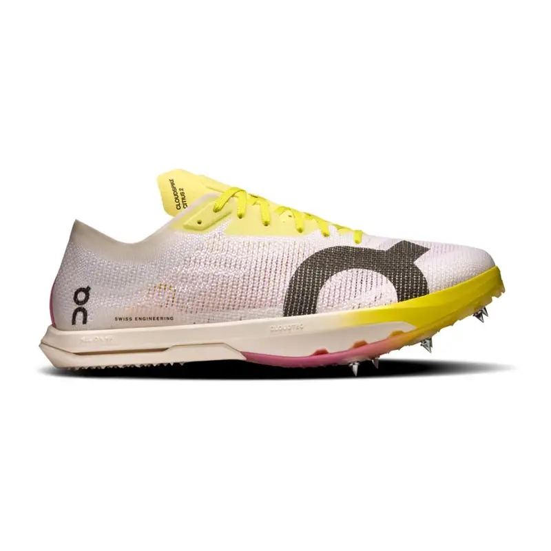 Cloudspike Citius 2 Bianco Rosa Giallo - Scarpe Running Uomo EUR 43 / US 9 5