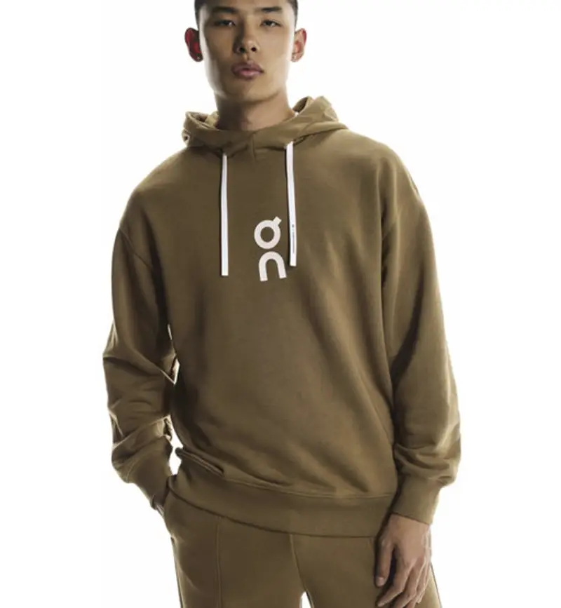 Club M - felpa con cappuccio - uomo Brown