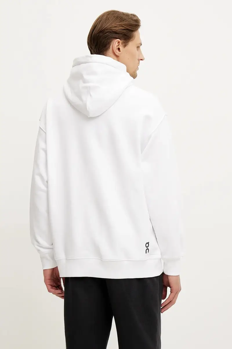 felpa Club uomo colore bianco cOn cappuccio 1ME10030069 miniatura 3