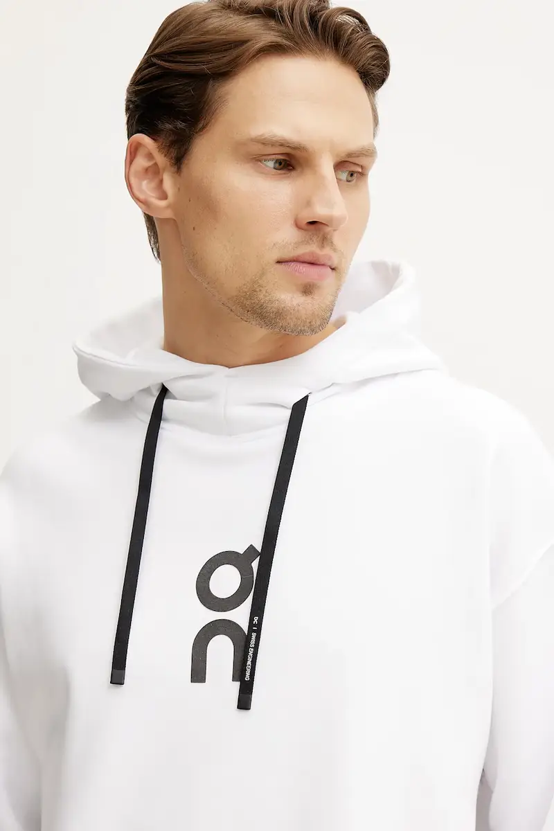 felpa Club uomo colore bianco cOn cappuccio 1ME10030069 miniatura 4