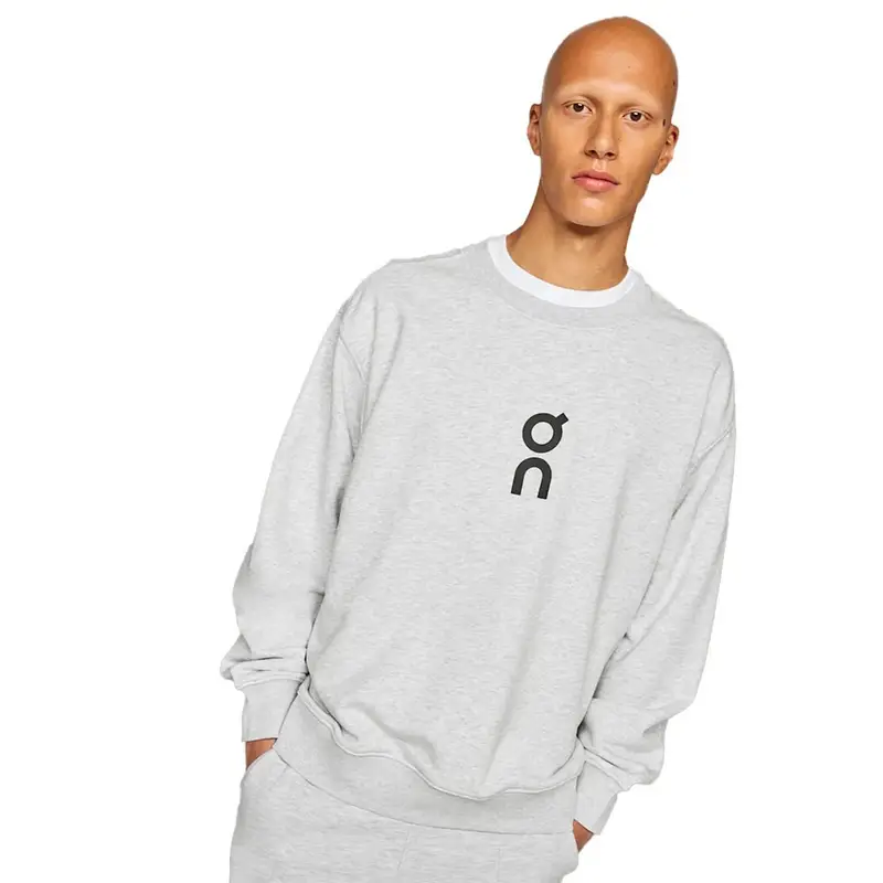 Felpa Girocollo Club Crew Grigio Uomo M