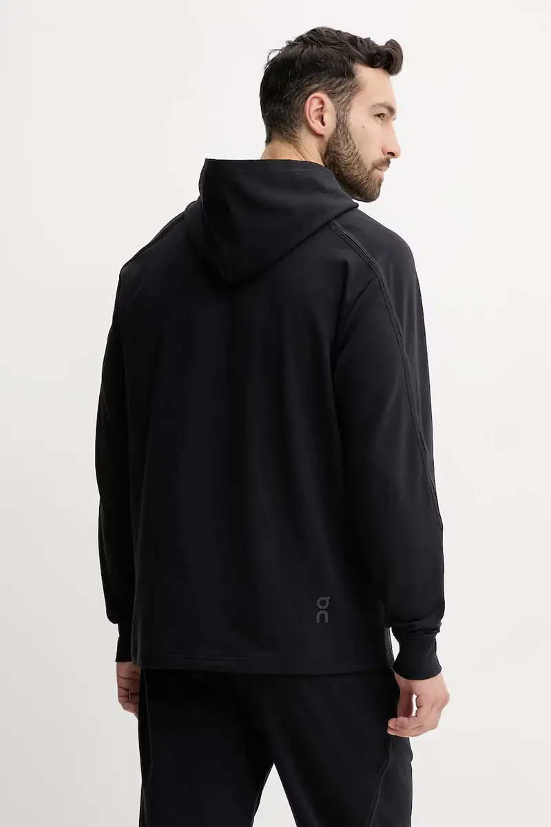 felpa tuta Studio colore nero cOn cappuccio 1MF11760553 miniatura 3