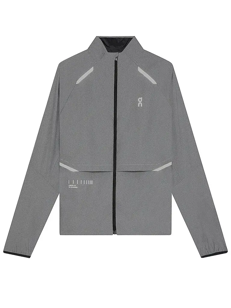 Giacca da running da donna Weather Lumos grigio | XS