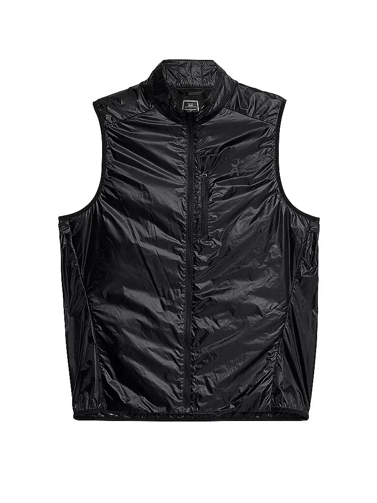 Gilet da running da uomo Weather Vest nero | M