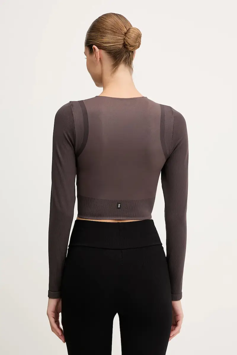 longleeve da joga Studio colore marrone 1WF10263573 miniatura 3