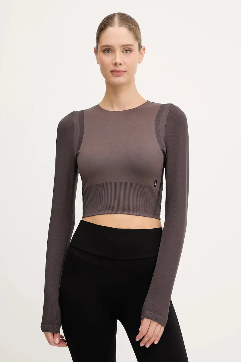 longleeve da joga Studio colore marrone 1WF10263573