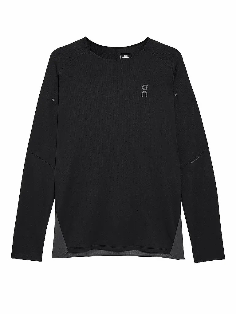 Maglietta da running a maniche lunghe Performance Long-T da uomo nero | S