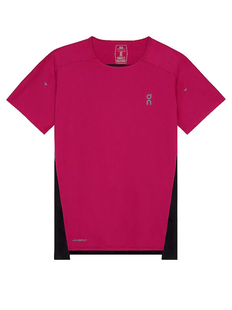 Maglietta da running da donna Performance-T rosso scuro | XS