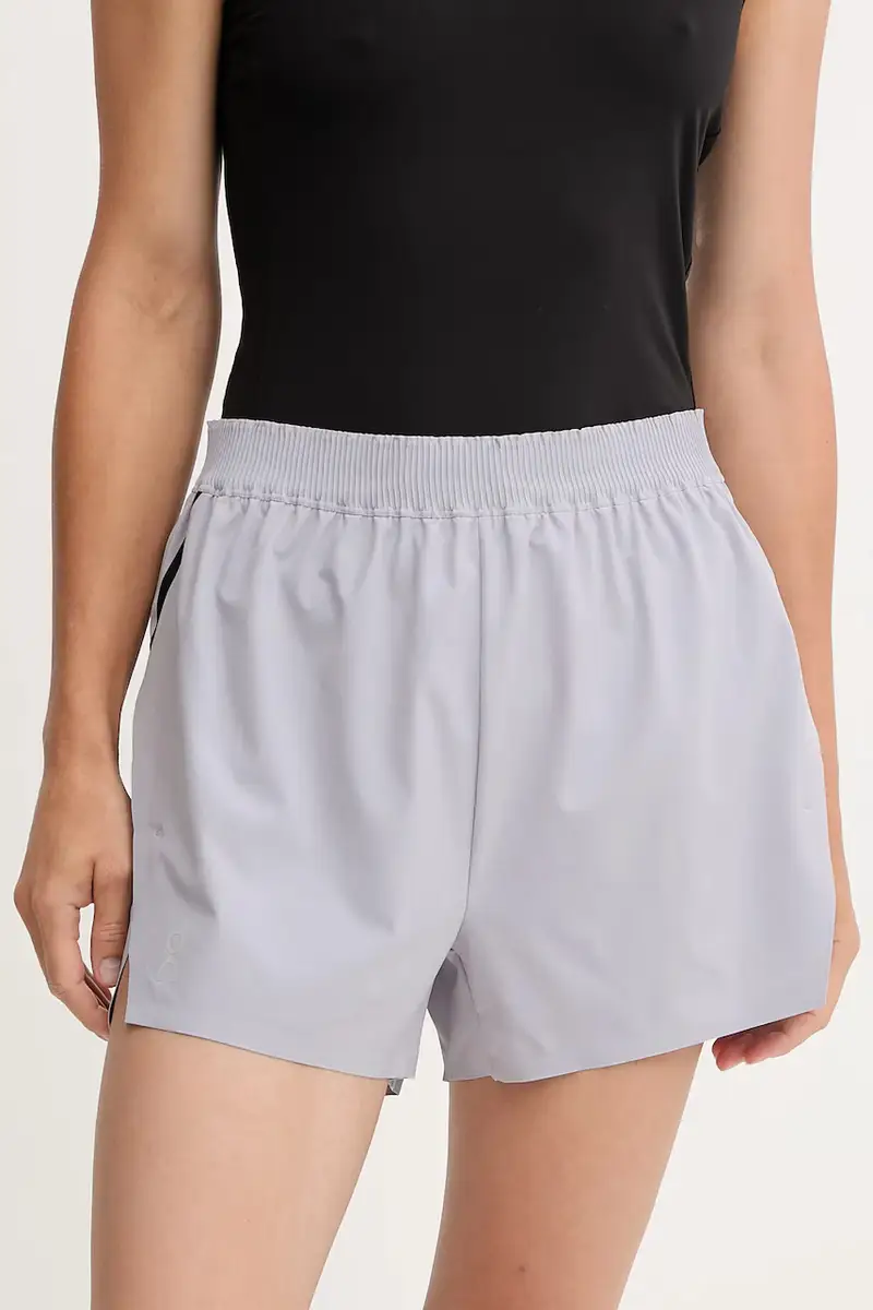 pantaloncini da allenamento donna colore violetto 1WF10330174