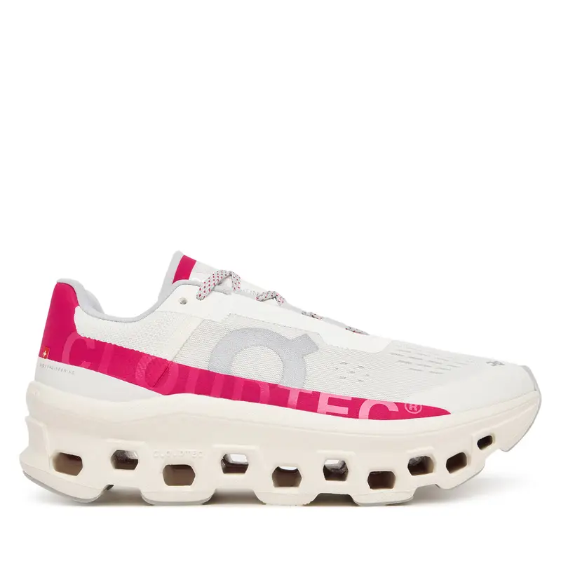 Scarpe running On Cloudmonster 3WD1010 Bianco