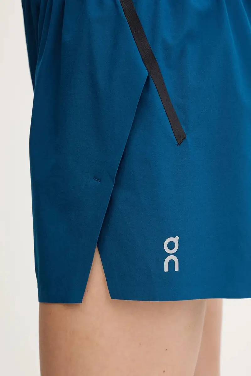 shorts da corsa donna colore blu navy 1WF10333536 miniatura 5