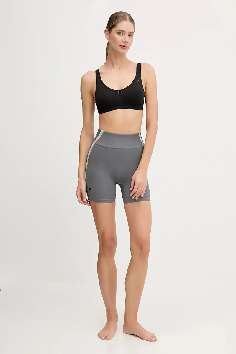 shorts per joga Studio donna colore grigio 1WF10360962 miniatura 2