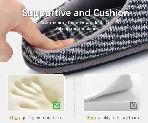 ONCAI Pantofole Uomo Grigio 3127385 miniatura 3