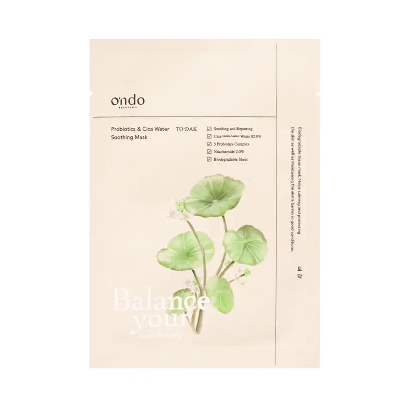 Mask Probiotics & Cica Water Soothing Mask - Maschera lenitiva viso