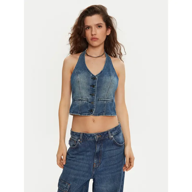 One Teaspoon Top Blu 3206947