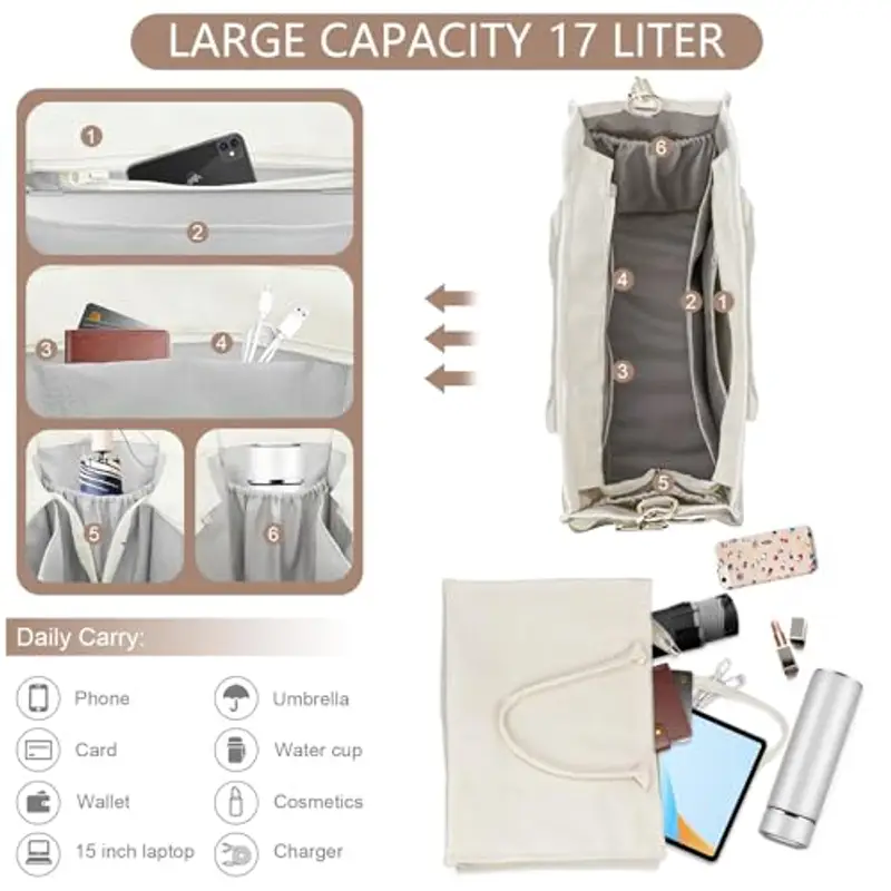 OneGenug Borsa a tracolla Donna Bianco 1600572 miniatura 3