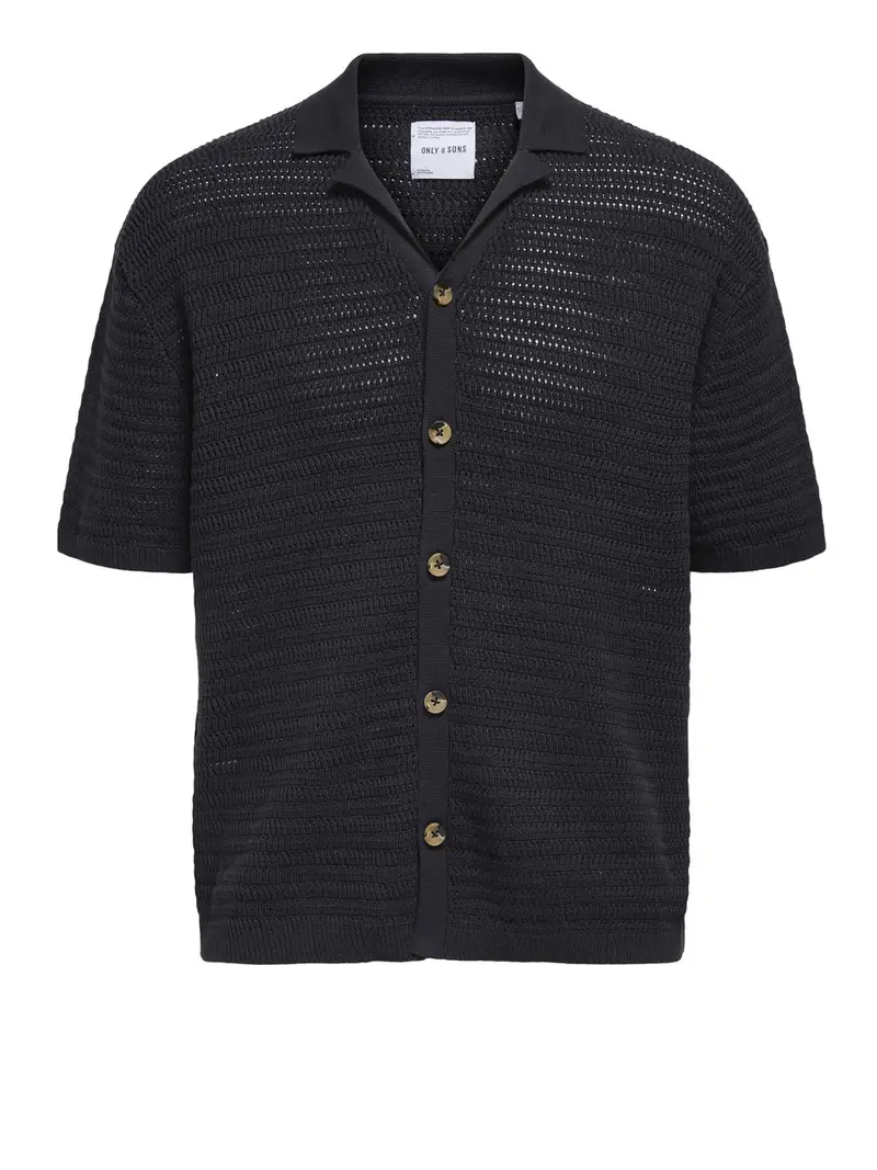 camicia casual only e sons da uomo - blu