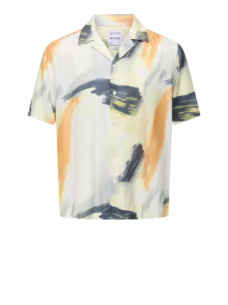 camicia fantasia only e sons da uomo - multicolore