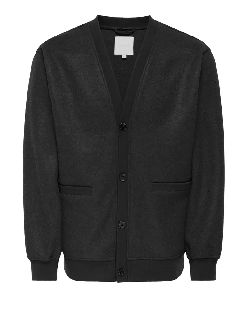 Only-and-sons Cardigan Uomo Grigio 3493784