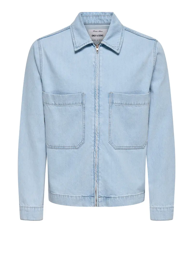 giubbino di jeans only e sons cassel 6039 da uomo - denim