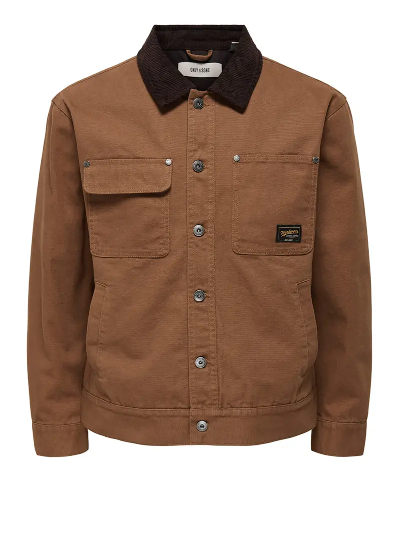 giubbino only e sons da uomo - marrone