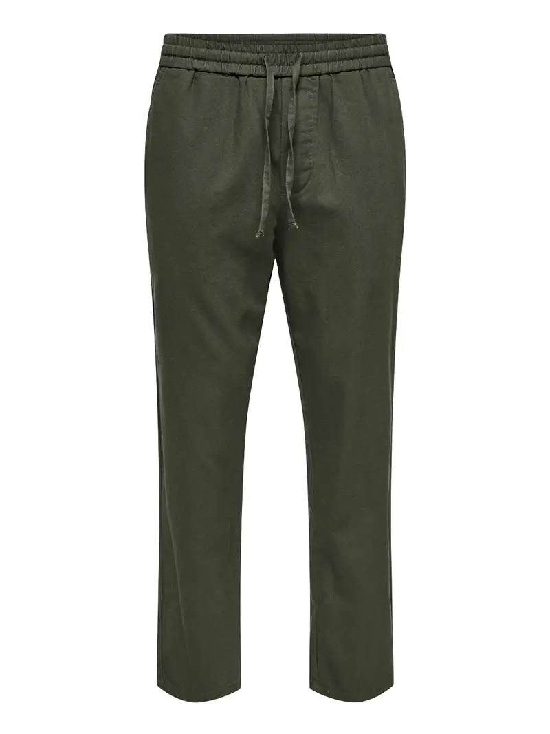 pantalone chino only e sons da uomo - verde