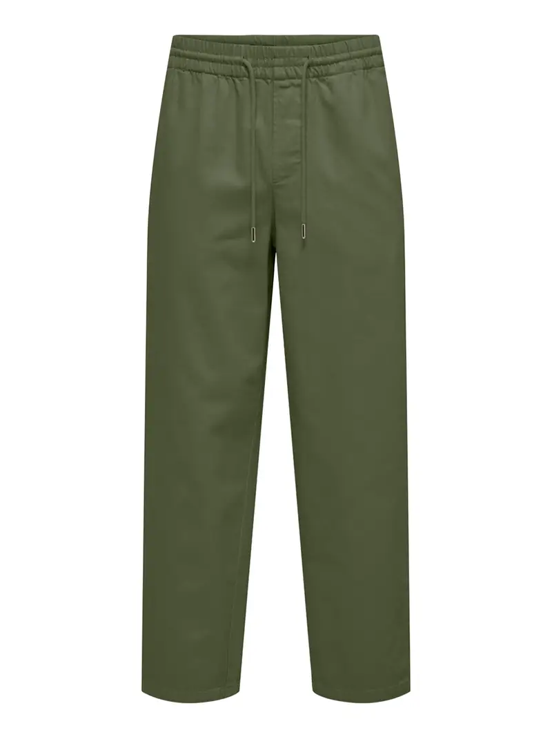 pantalone jogger only e sons da uomo - verde