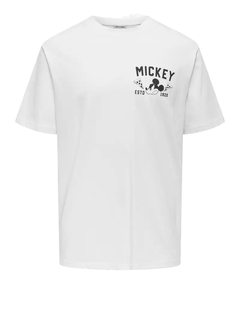 Only-and-sons T-shirt Uomo Bianco 2490767