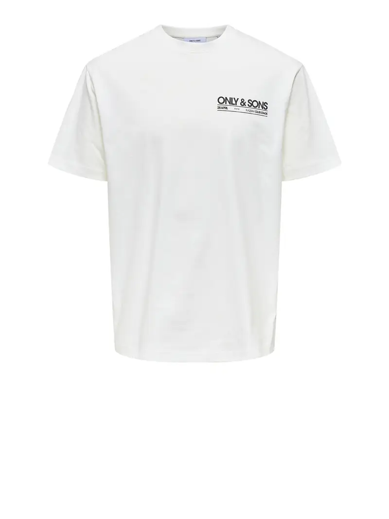 Only-and-sons T-shirt Uomo Bianco 2490847