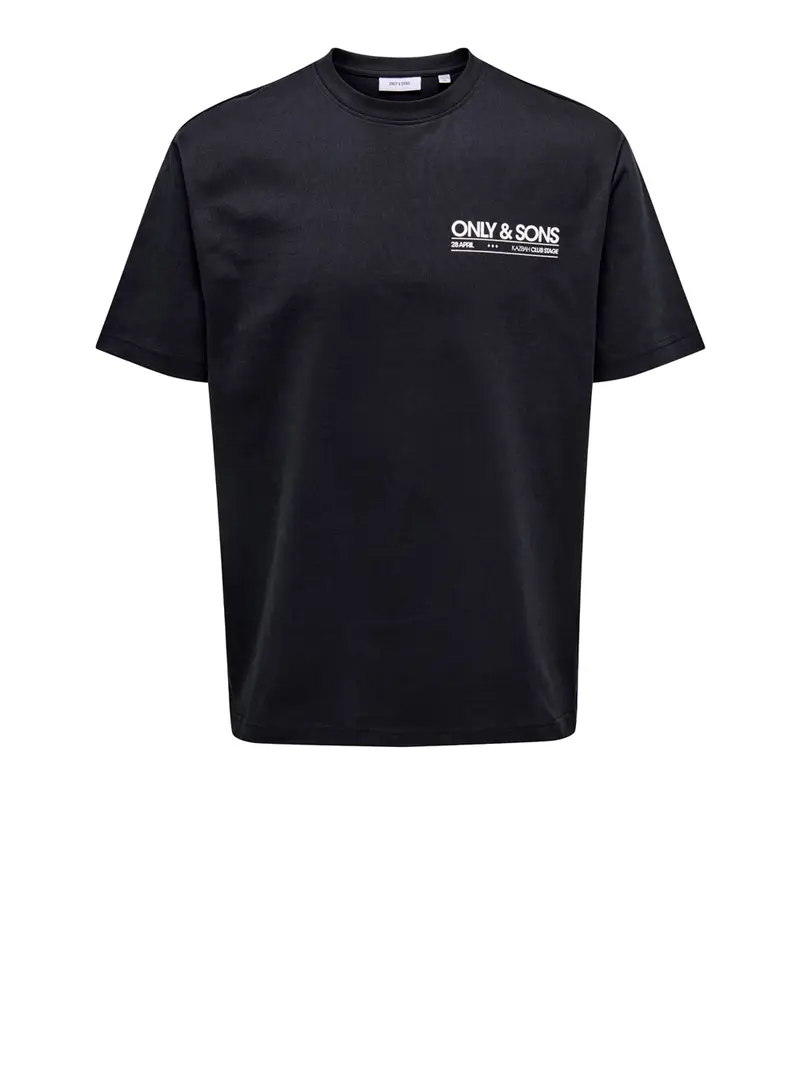 Only-and-sons T-shirt Uomo Nero 2494883