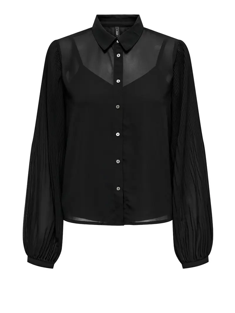 camicia casual only da donna - nero
