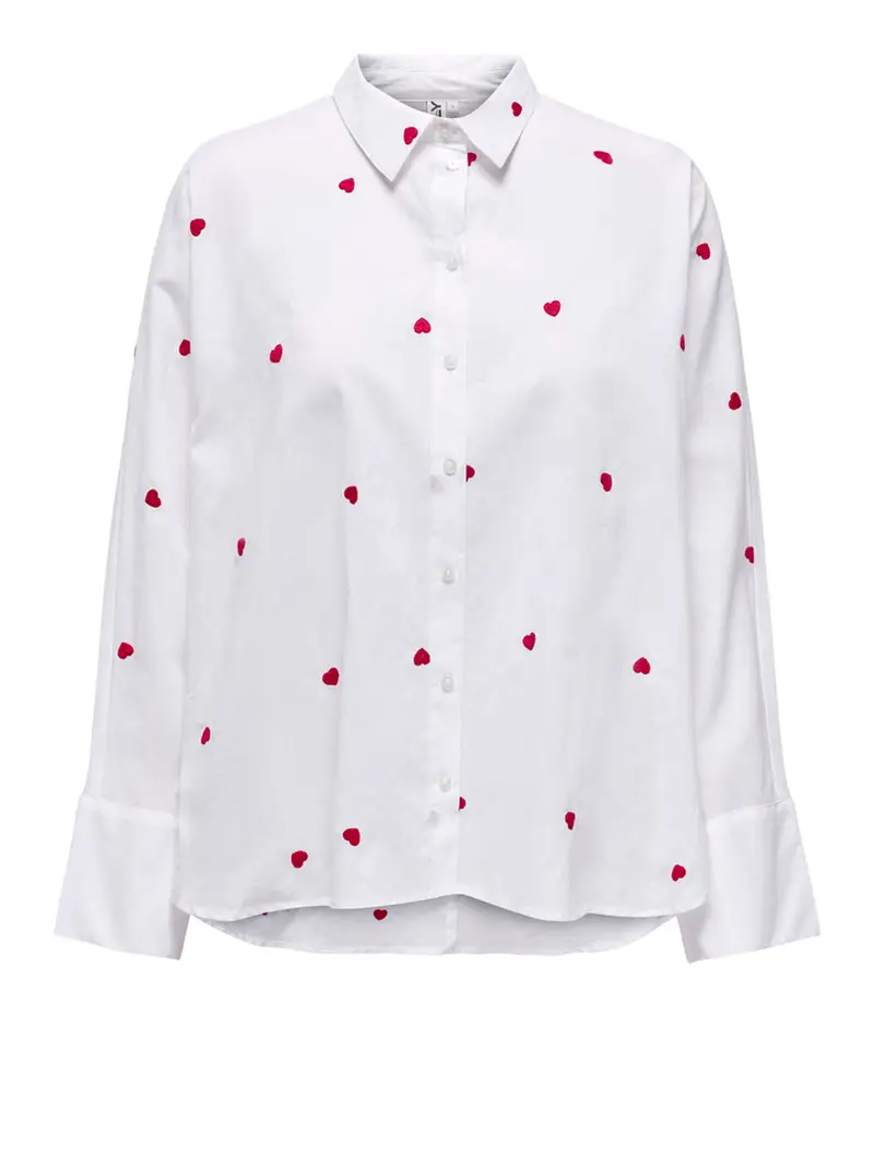 camicia casual only new lina da donna - bianco