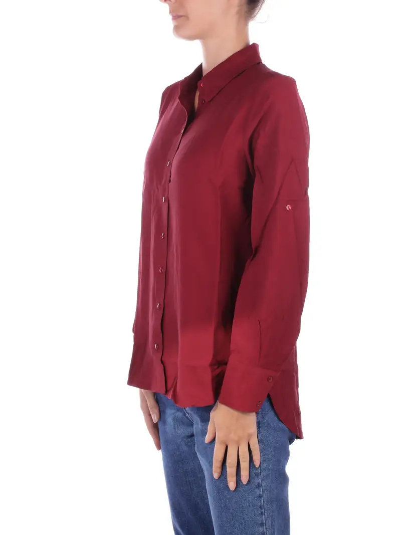 Camicia Donna ONLY Bordeau Onlsari s loose shirt ex ptm miniatura 2