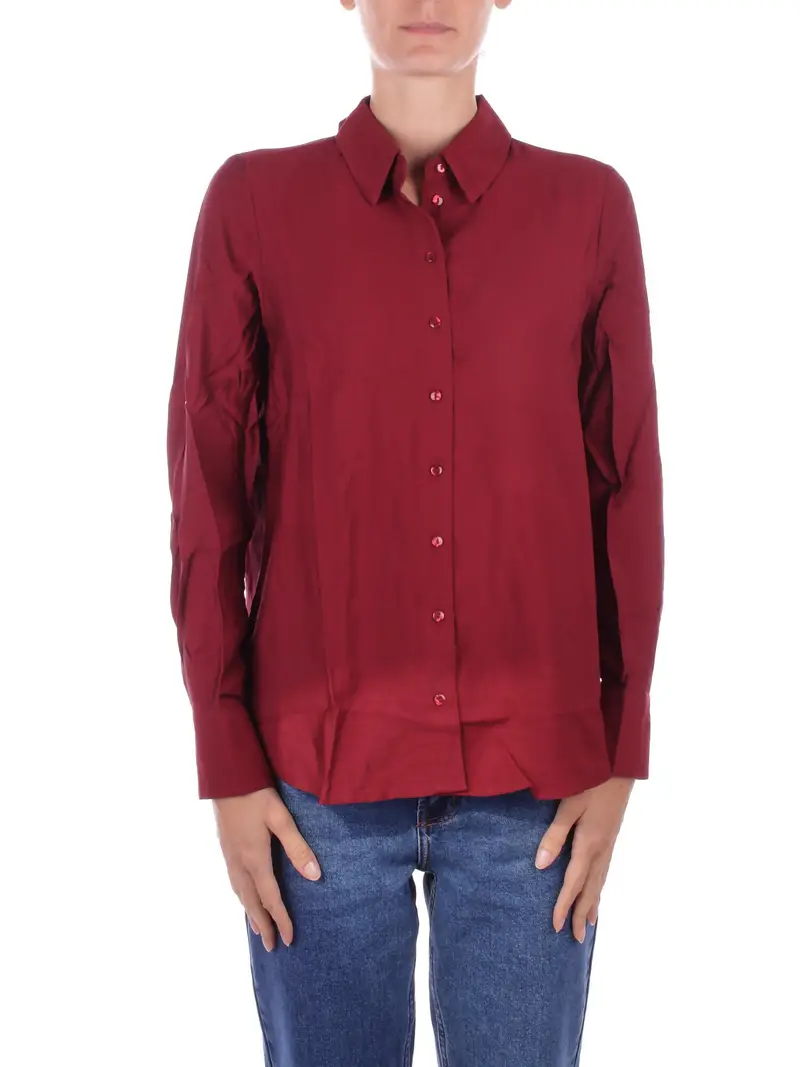 Camicia Donna ONLY Bordeau Onlsari s loose shirt ex ptm