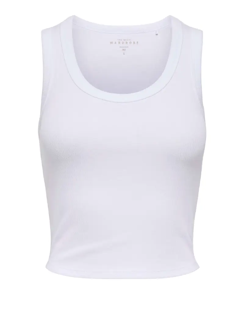 canotta only easy da donna - bianco