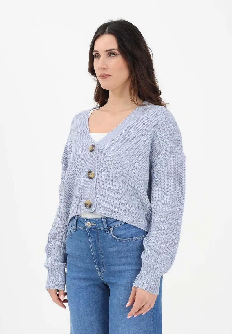 ONLY Cardigan Donna Azzurro 4196776