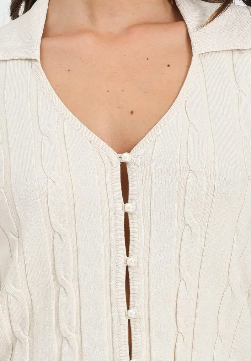 ONLY Cardigan Donna Blu 1144411 miniatura 2