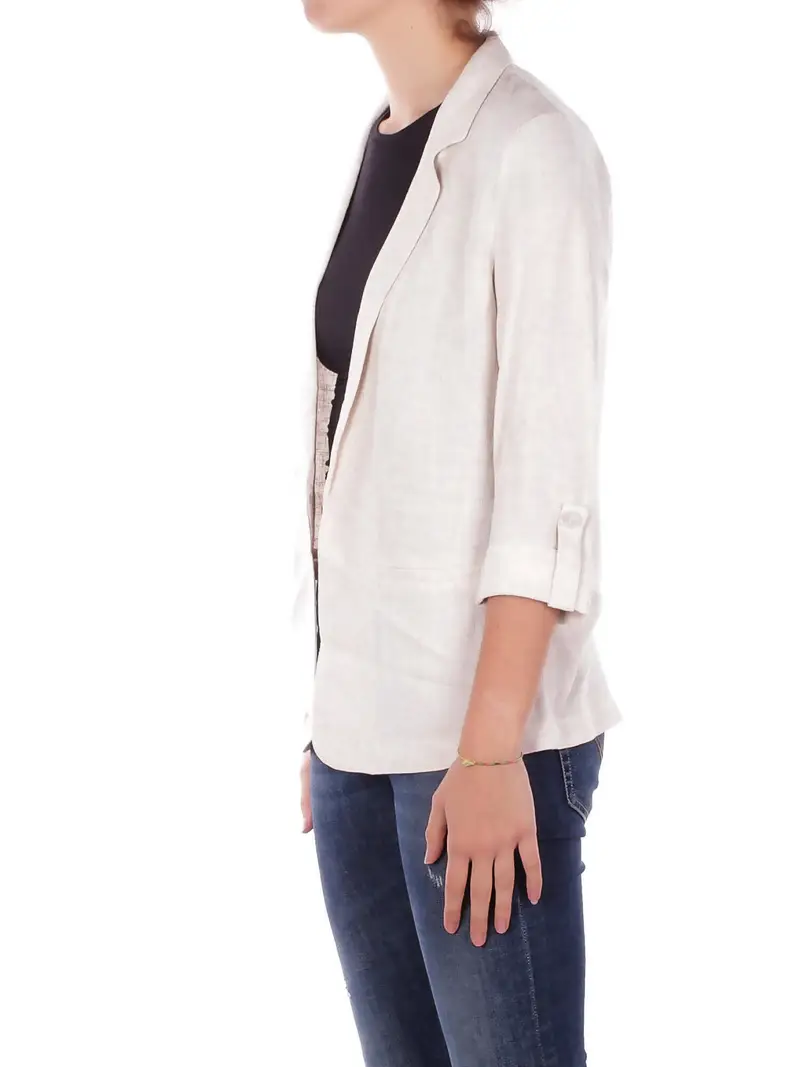 Giacca Donna ONLY Beige Onlsista openlin bl miniatura 2