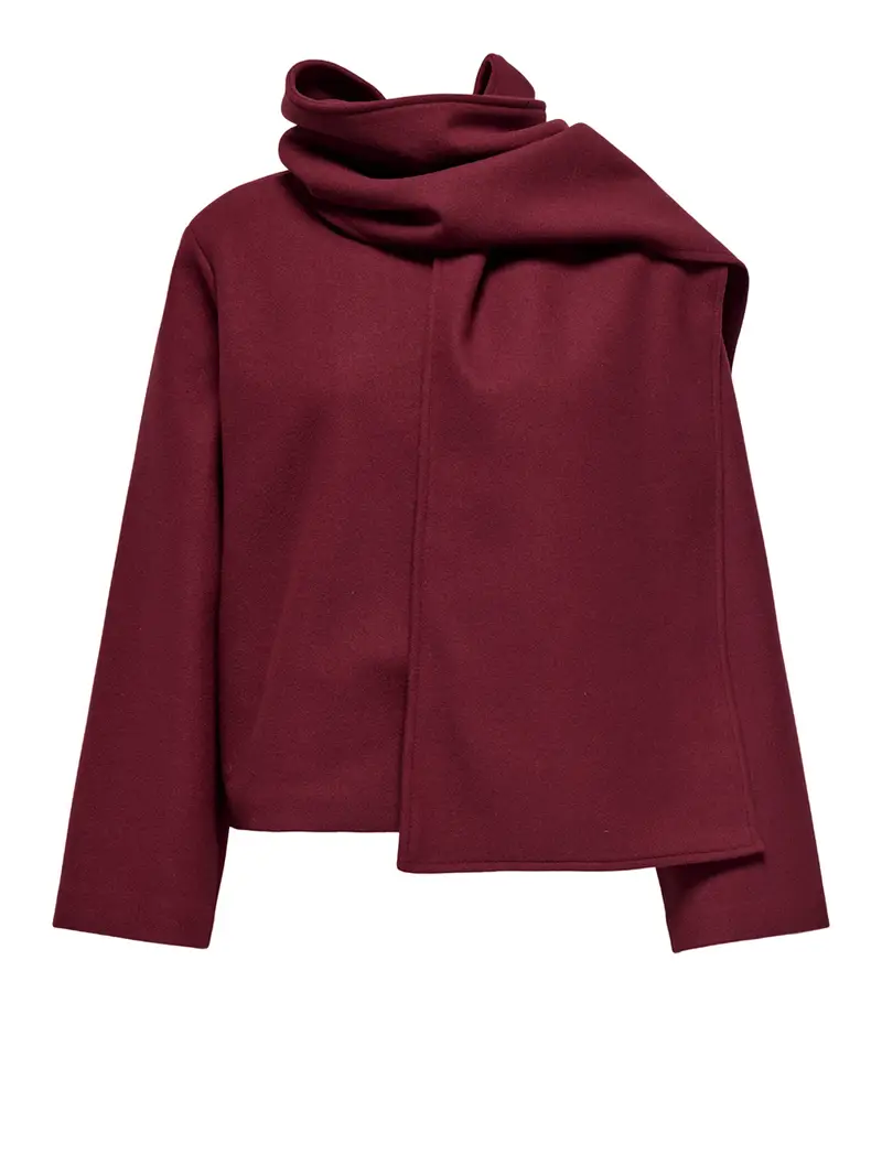 giacca only da donna - bordeaux