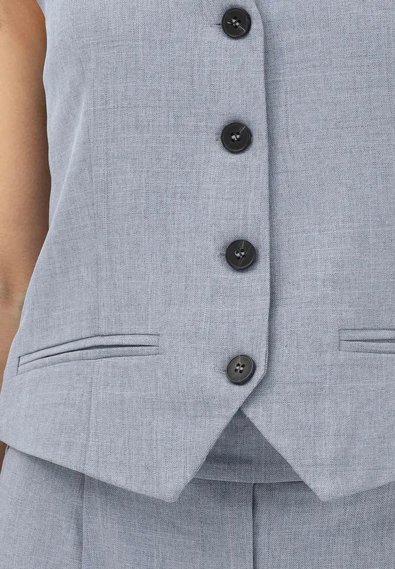 ONLY Gilet Donna Azzurro 4144649 miniatura 3