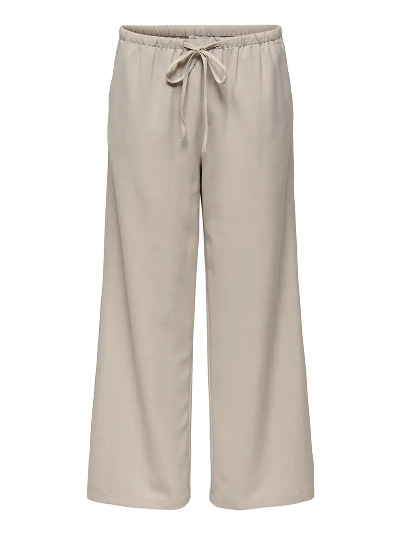 pantalone palazzo only jdy nina da donna - avorio