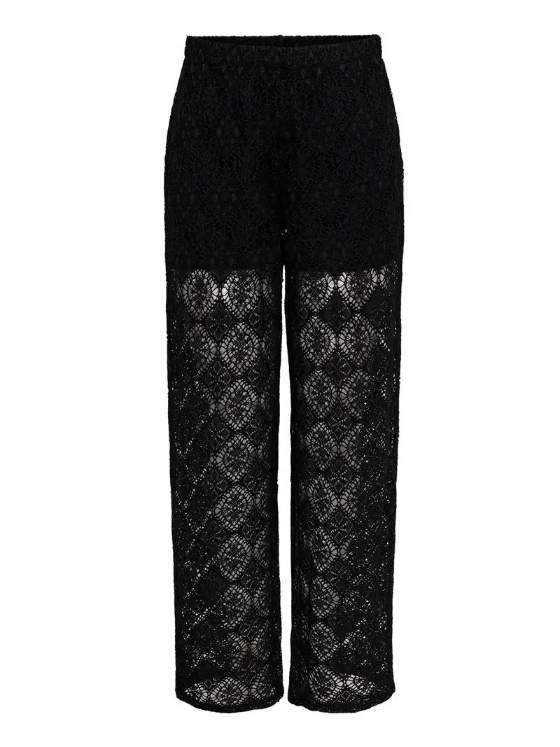 pantalone straight only jdy eva da donna - nero