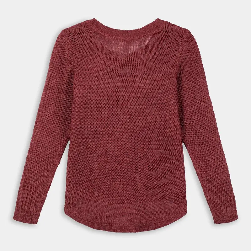 ONLY Felpe Donna Bordeaux 3306354 miniatura 2