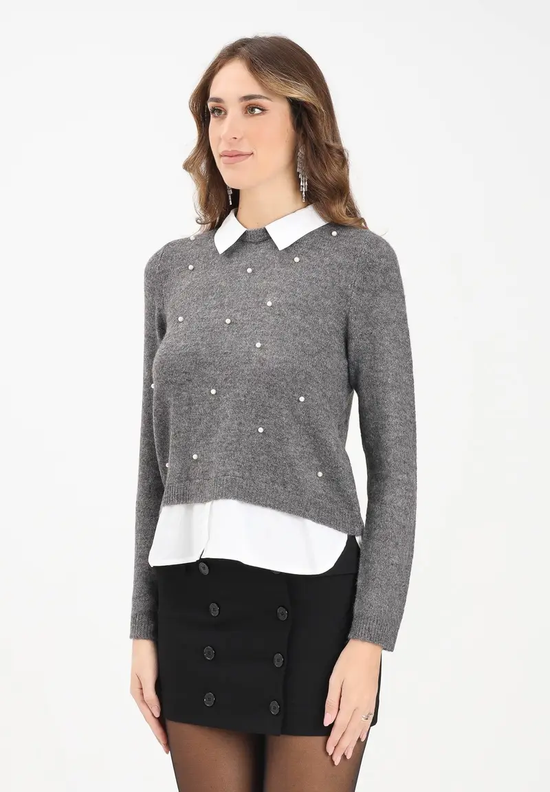 Maglioncino DOLLY grigio da donna