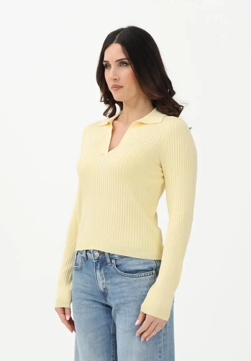ONLY Polo Donna Giallo 4144641